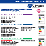 Energy Rating Specificatons