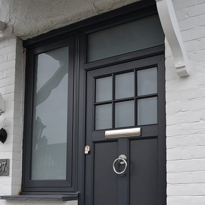 Period Door in Anthracite Grey