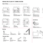 Rehau Rio Profile Chart