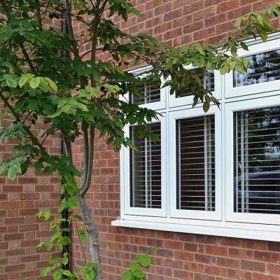 Residence 7 Flush Sash Window in White