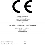 CE Marking - Rehau Rio Windows